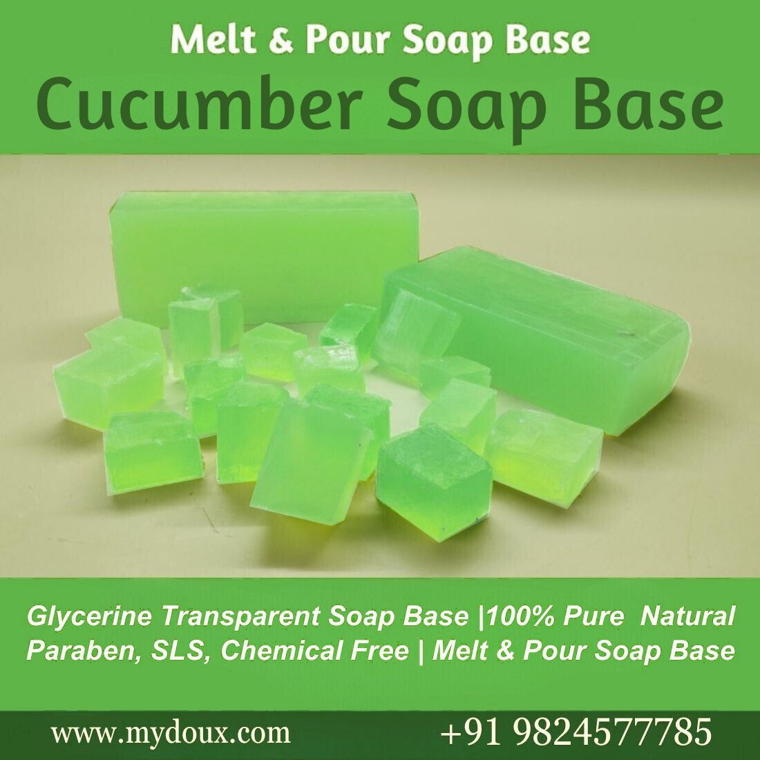 Cucumber Soap Base-1 kg