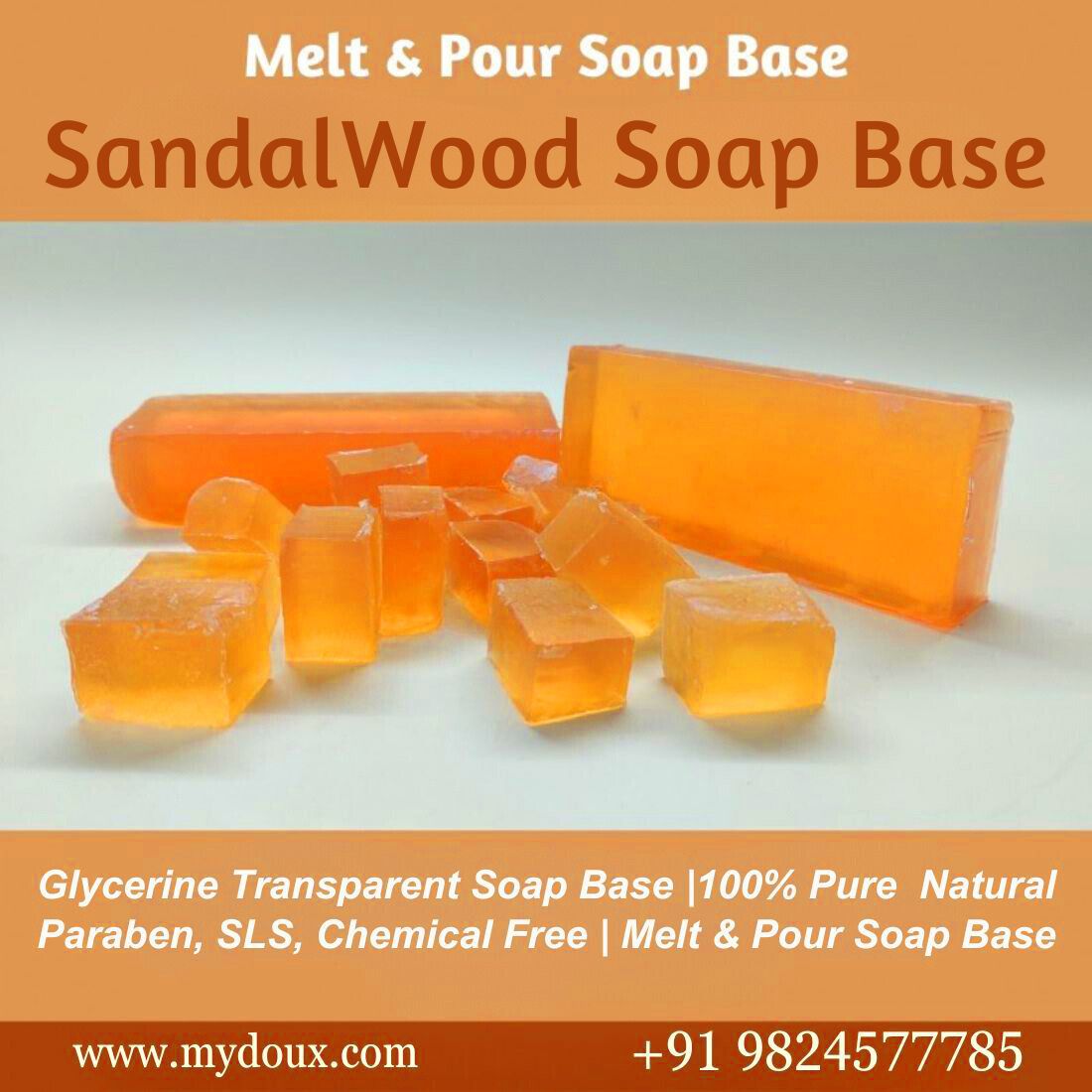 Sandalwood Soap Base-1 kg