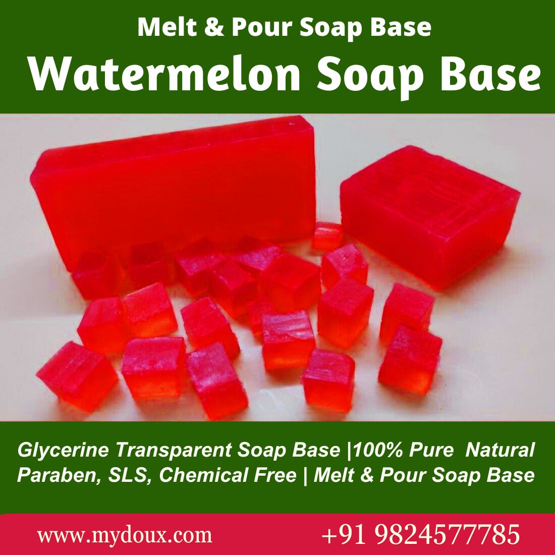 WaterMelon Soap Base-1 kg