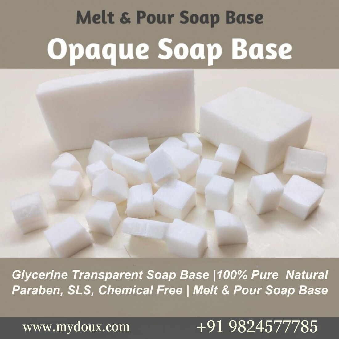 Opaque Soap Base-1 kg
