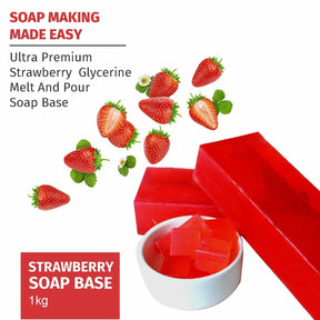 Strawberry Soap Base-1 kg